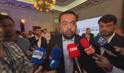 O governador do Rio de Janeiro, Claudio Castro