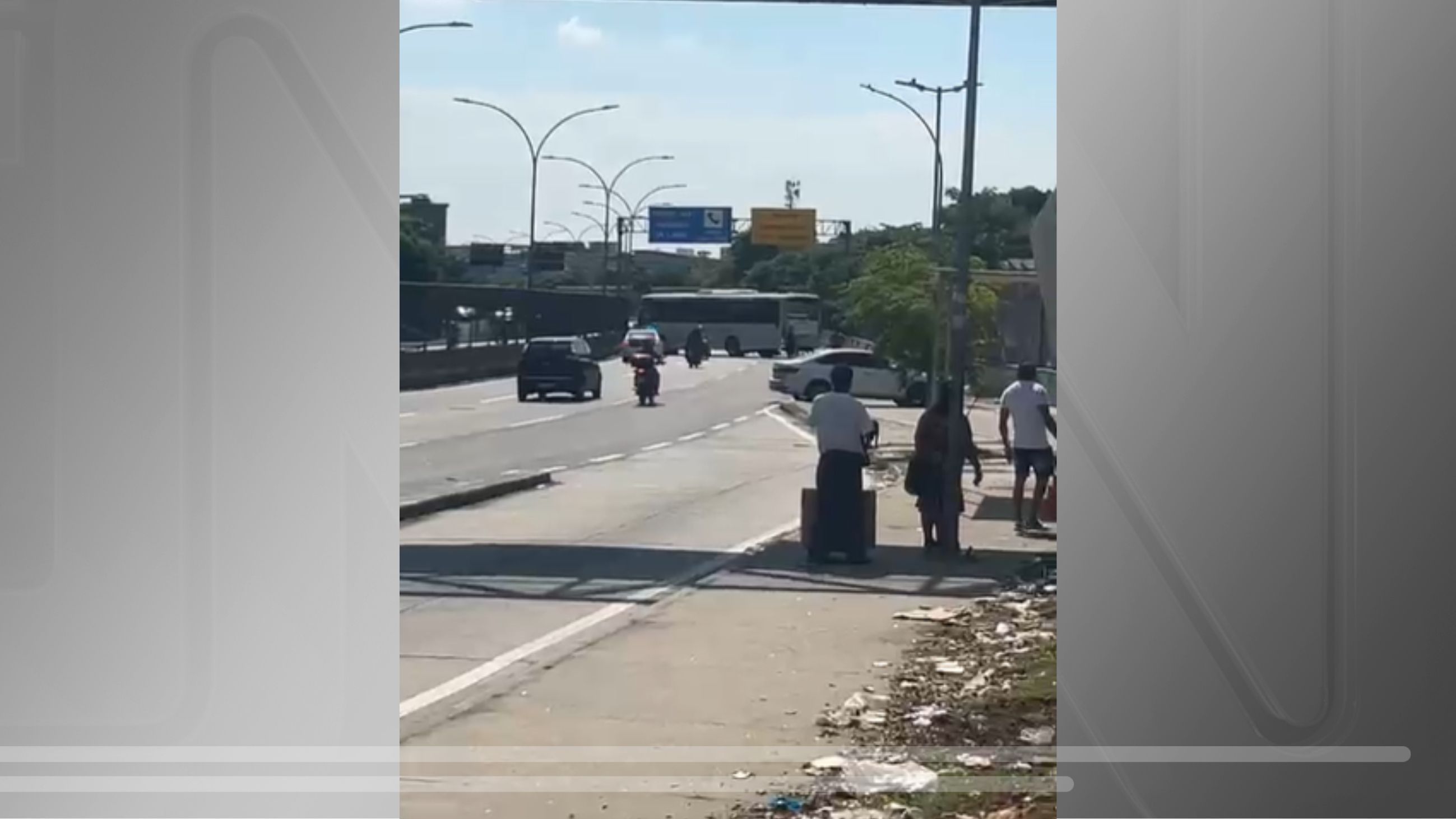 Onibus sequestrado no RJ