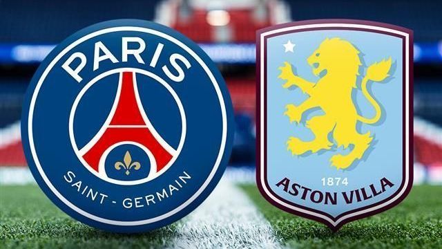 PSG x Aston Villa se enfrentam na França