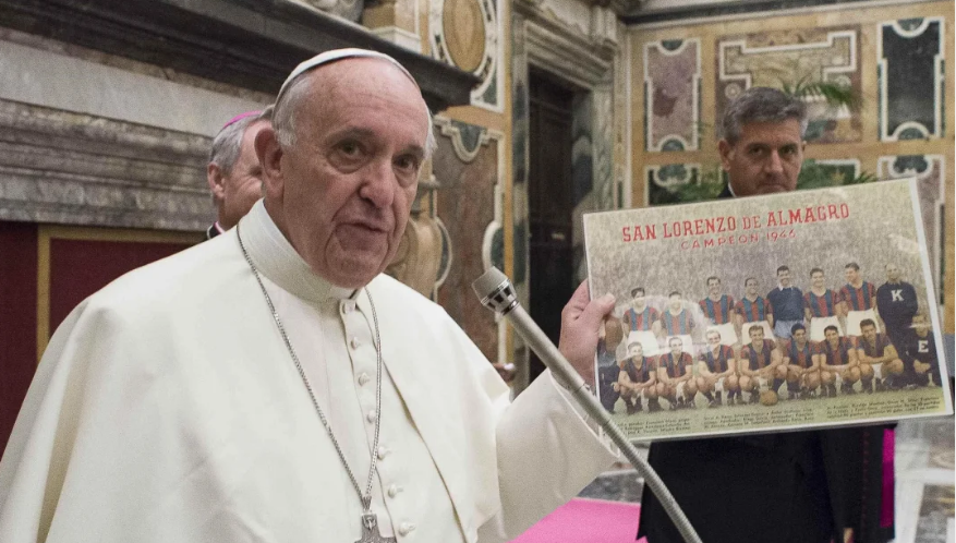 Papa Francisco era torcedor do San Lorenzo