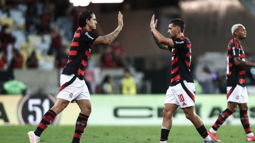 Pedro voltou a marcar pelo Flamengo após mais de sete meses