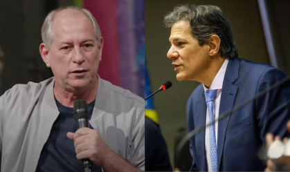Ciro lidera cenário sem Lula e Bolsonaro; Haddad aparece em terceiro