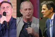 Bolsonaro lidera cenário sem Lula, seguido por Ciro e Haddad, diz Datafolha