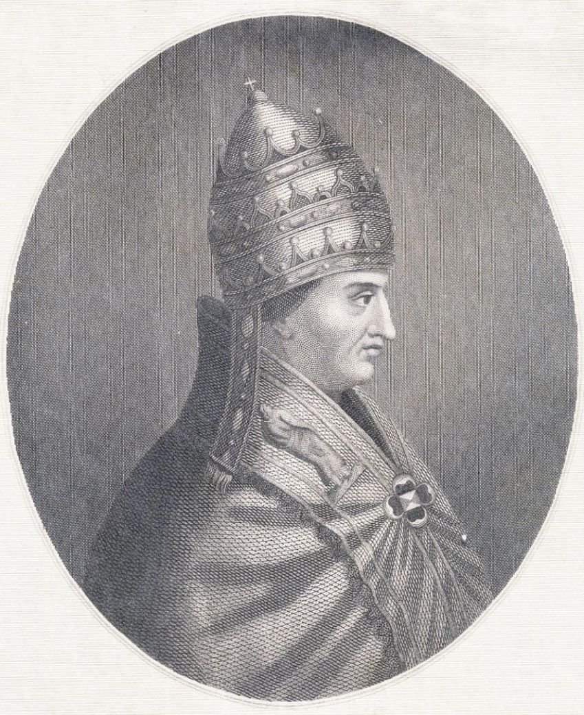 Retrato do papa Gregório X (1210–1276) • Bettmann via Getty Images