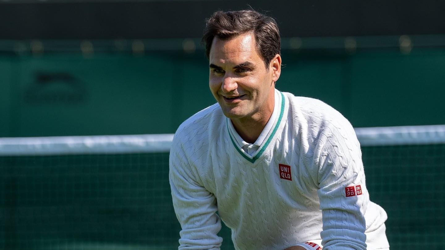 Roger Federer, um dos maiores tenistas da história.
