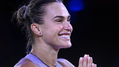 Sabalenka tirou foto da marca da bola para contestar decisão do árbitro