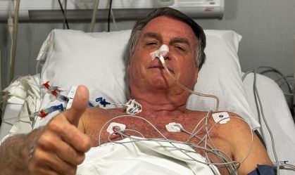 À CNN, Bolsonaro diz que pode ter alta hospitalar neste domingo