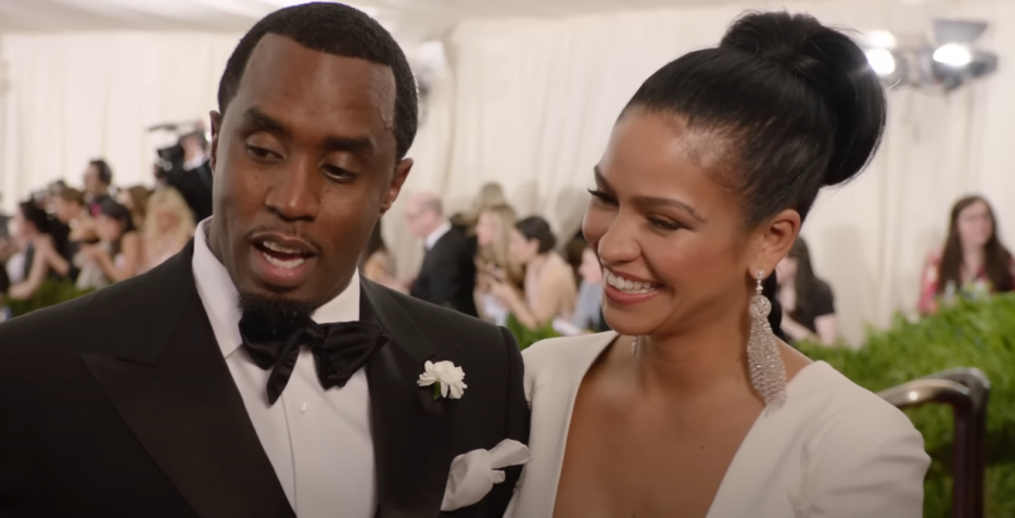 P. Diddy e Cassie Ventura permaneceram juntos entre 2007 até 2018 • Reprodução/Vogue