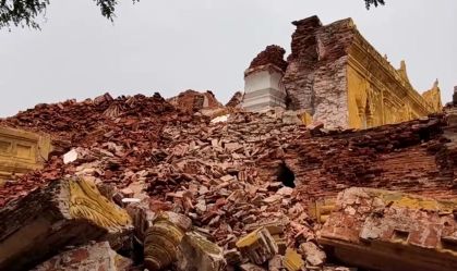 Moradores de Mianmar relatam desemprego após passagem de terremoto