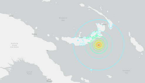 Papua-Nova Guiné tem alerta de tsunami após terremoto de magnitude 6,9