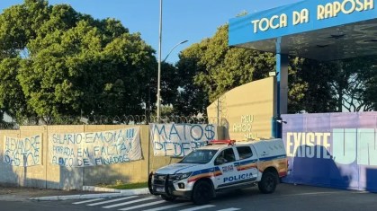 Torcida do Cruzeiro protesta contra má fase