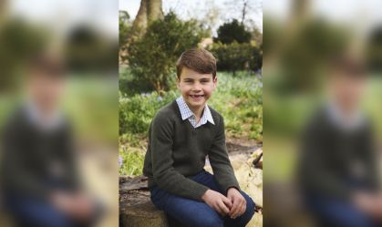 Família real divulga foto do príncipe Louis para aniversário de sete anos