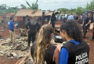 Polícia aponta homicídio em caso de indígenas encontradas carbonizada em MS