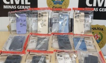 Suspeitos são indiciados após furto de celulares e prejuízo de R$ 100 mil