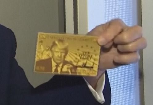 Gold Card apresentado por Trump