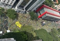 Para USP, 45 mil pessoas foram a ato de Bolsonaro; PM não divulgou número