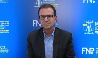 O prefeito do Rio de Janeiro, Eduardo Paes