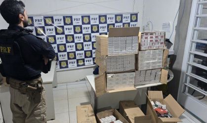 Mais de 4.000 maços de cigarros do Paraguai são apreendidos no Piauí