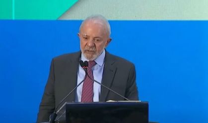 O presidente da República Luiz Inácio Lula da Silva