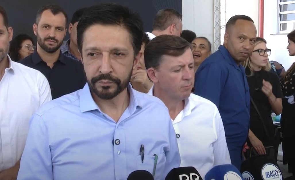 O prefeito de São Paulo, Ricardo Nunes (MDB)