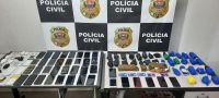 Homem é preso tentando levar drogas e 60 celulares à penitenciária em Bauru