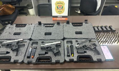 Imagem de destaque do post: Homem que vendia armas por aplicativo de mensagens é preso em SP