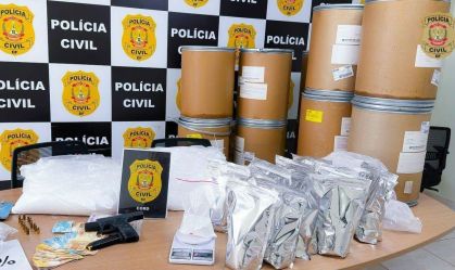Polícia prende dois em operação contra o tráfico de drogas no DF