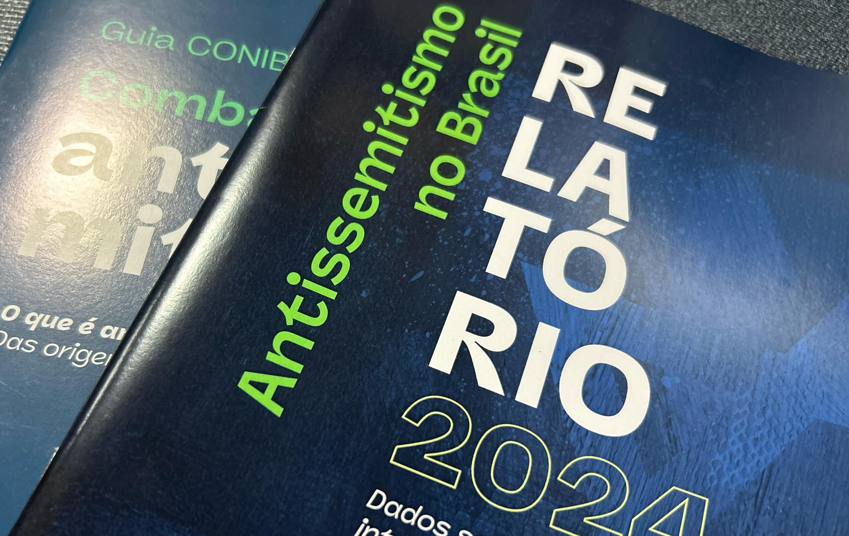 Imagem de destaque do post: Conib: denúncias de antissemitismo sobem 350% entre 2022 e 2024 no Brasil