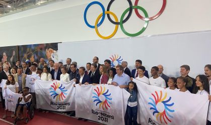 Rio e Niterói lançam logomarca da candidatura aos Jogos Pan 2031