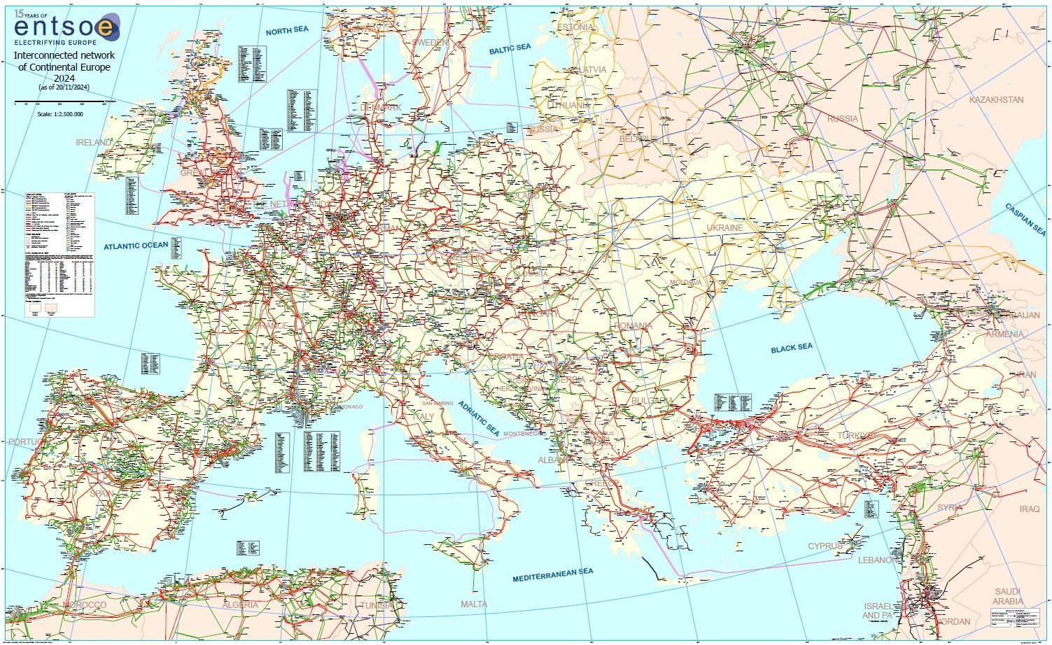 • ENTSO-E — Rede Europeia de Operadores de Sistemas de Transmissão de Eletricidade