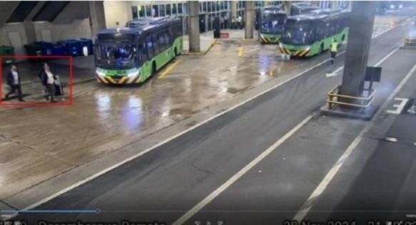 Imagens mostram circuito de segurança do aeroporto de Congonhas • Reprodução da PF