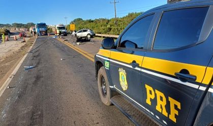 Colisão em rodovia deixa quatro vítimas no RS