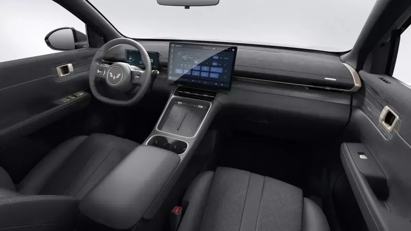 Wuling Starlight S tem painel minimalista e tecnológico • Divulgação