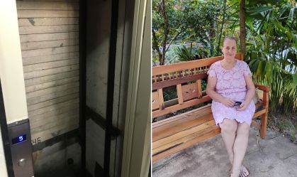 Idosa fica ferida após cair em poço de elevador no Espírito Santo