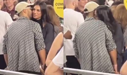 Fran Gil é visto em clima de romance com ex-BBB Alane Dias; assista