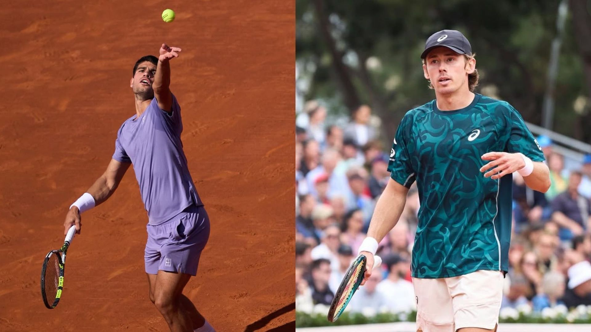 Carlos Alcaraz e Alex de Minaur se enfrentam pelas quartas do ATP de Barcelona