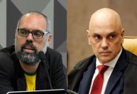 Moraes aplica multa diária de R$ 15 mil a Allan dos Santos