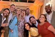 Ana Maria Braga publica fotos inéditas de casamento com Fabio Arruda; veja