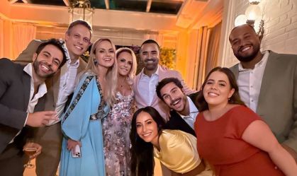 Ana Maria Braga publica fotos inéditas de casamento com Fabio Arruda; veja