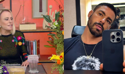 Cauã Reymond manda flores para Ana Maria para agradecer receita de coxinha