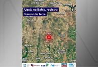 Tremor de magnitude 2,3 é registrado na Bahia