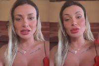 Andressa Urach revela perrengue em viagem: "Parada pela polícia"