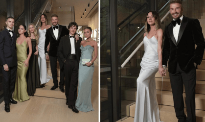Victoria mostra início das comemorações de 50 anos de David Beckham