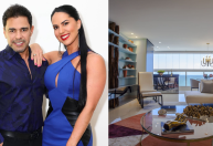 Graciele Lacerda mostra apartamento com Zezé Di Camargo na praia; veja