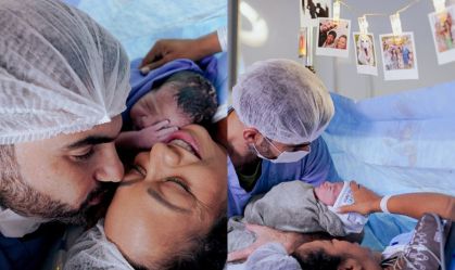 Atriz Aretha Oliveira fala sobre nascimento da filha, Aniki