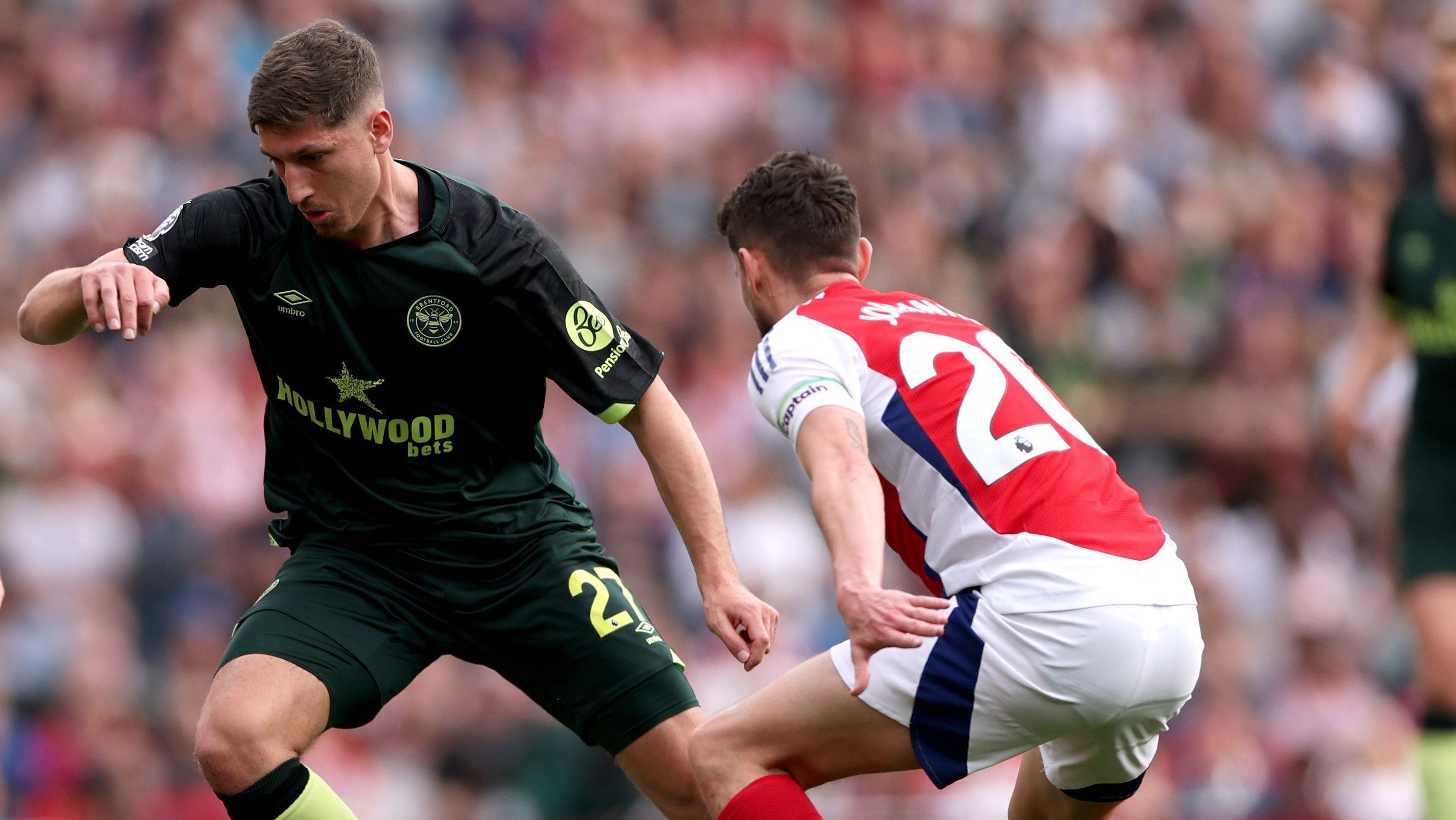 Arsenal e Brentford ficaram no 1 a 1