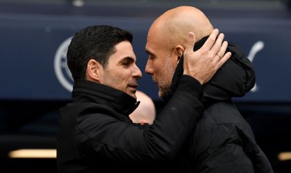 Arteta diz que Guardiola inspirou campanha do Arsenal na Champions
