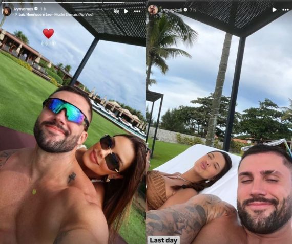 Ivy Moraes e Arthur Picoli estão juntos há 1 ano • Instagram/Ivy Moraes/Arthur Picoli