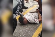 Vídeo: dupla tenta assaltar supermercado e é detida por populares em SP