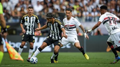 Lance de Atlético-MG x São Paulo